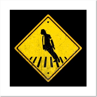 Warning: Michael Crossing Posters and Art